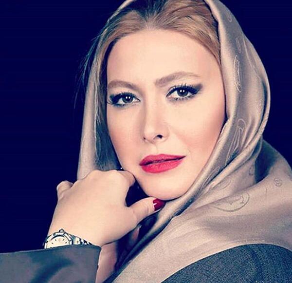 عکس فریبا نادری در سالن زیبایی