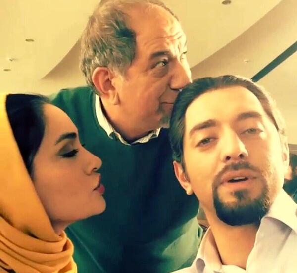 عکس بهرام رادان و برادرش