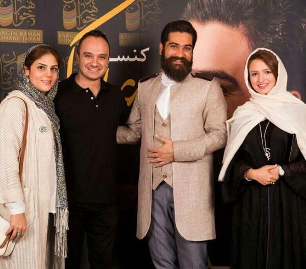 عکس تصاویر احسان کرمی با همسرش