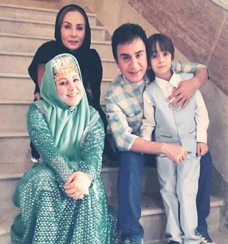 عکس بچه حدیث فولادوند