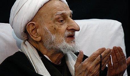 عکس سنگ قبر آیت الله بهجت