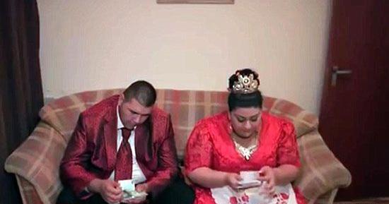 عکس عروس چاق زیبا
