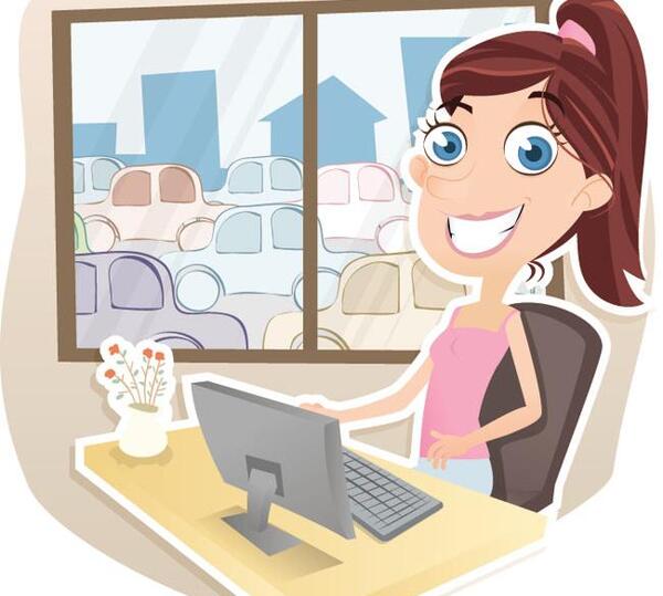 عکس لپ تاپ کارتونی