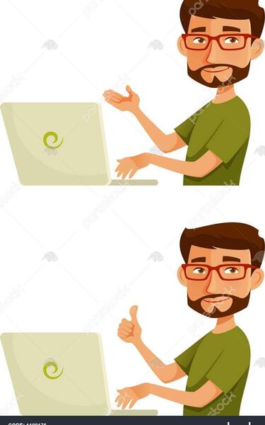 عکس لپ تاپ کارتونی
