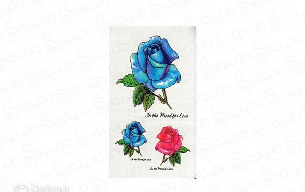عکس تاتو غنچه