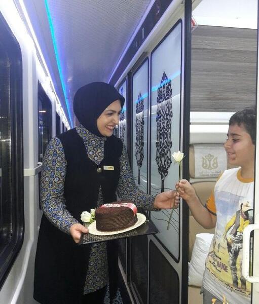 عکس داخل قطار ایرانی