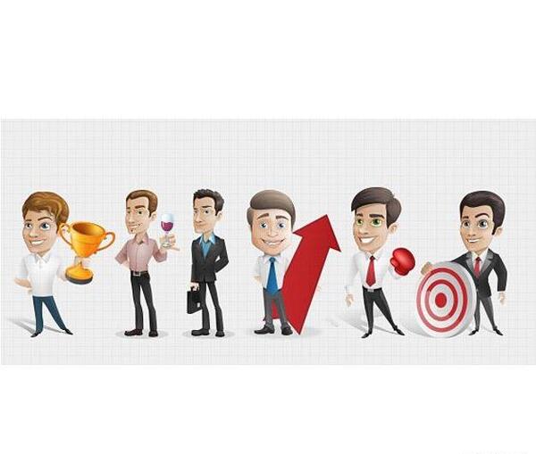 عکس وکتور آدمک کارتونی