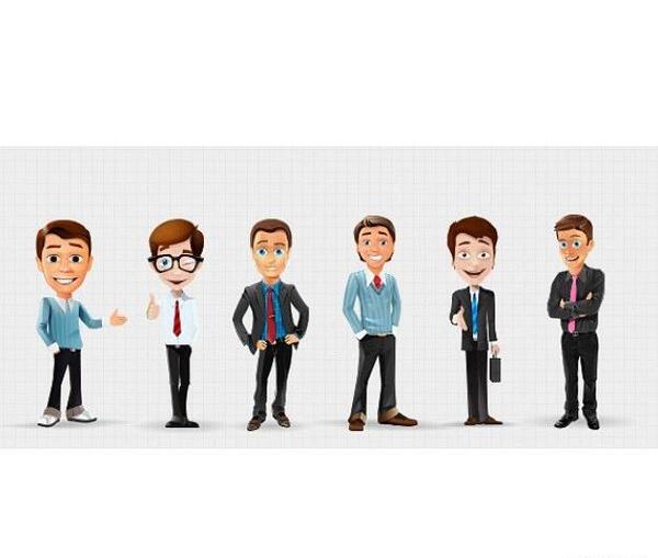 عکس وکتور آدمک کارتونی