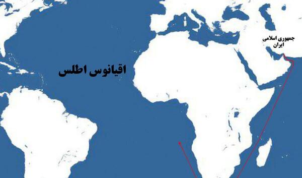 عکس مرز دریای مدیترانه و اقیانوس اطلس