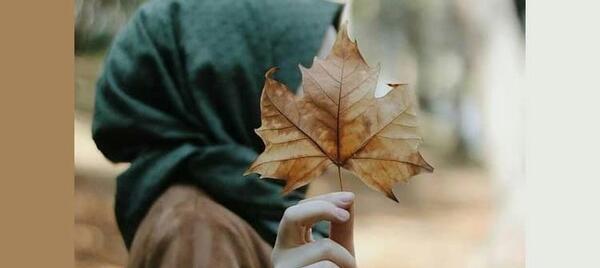عکس پروفایل با حجاب پاییزی