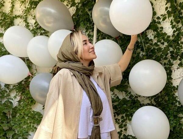 عکس جشن تولد بهاره افشاری