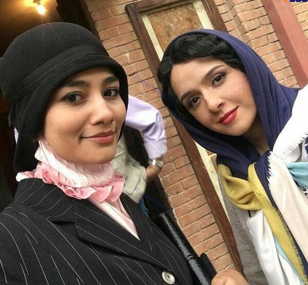 عکس های ترانه علیدوستی در پشت صحنه شهرزاد