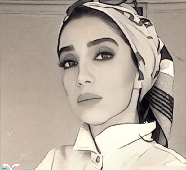 عکس عاطفه نوری در سریال نرگس