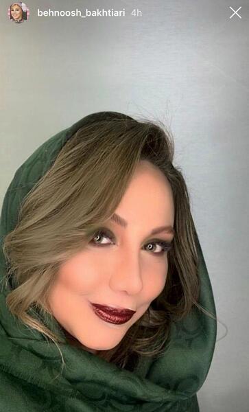 عکس صورت بهنوش بختیاری