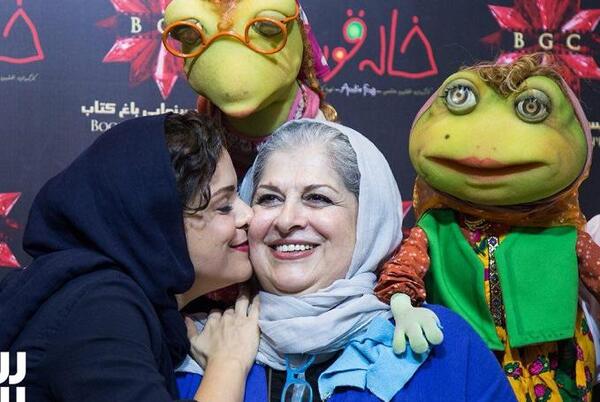 عکس غزل شاکری و مادرش