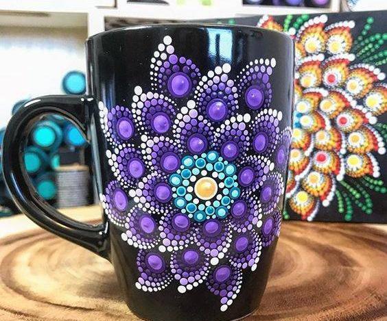 عکس نقاشی فانتزی لیوان