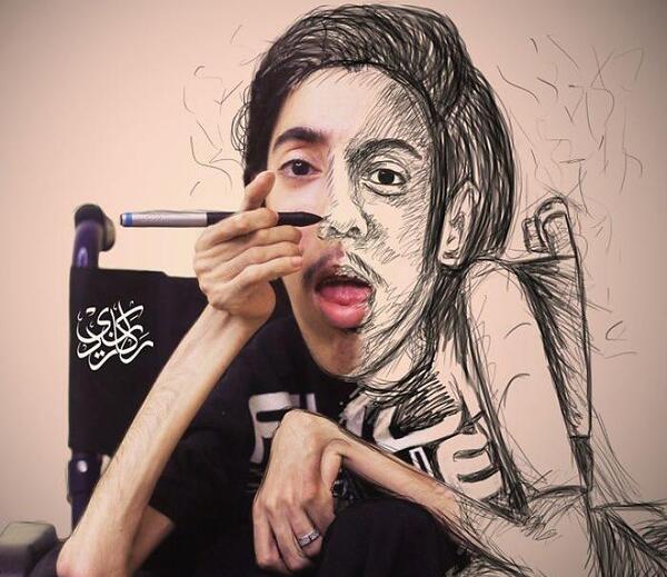 عکس نقاشی پسر