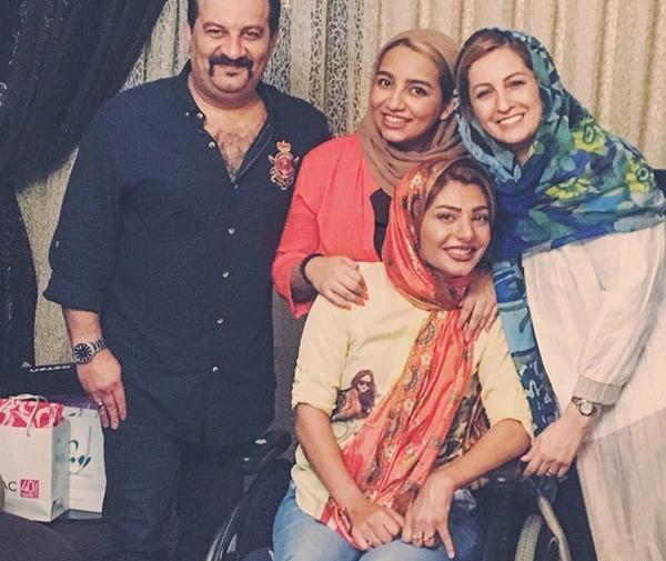 عکس مهراب قاسم خانی و شقایق دهقان