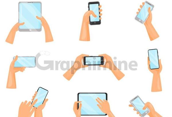 عکس دانلود وکتور موبایل