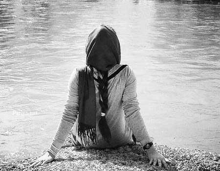 عکس پروفایل سیاه و سفید دخترانه