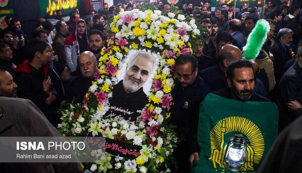 عکس خالی حاج قاسم سلیمانی
