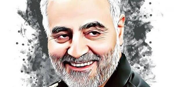عکس خالی حاج قاسم سلیمانی