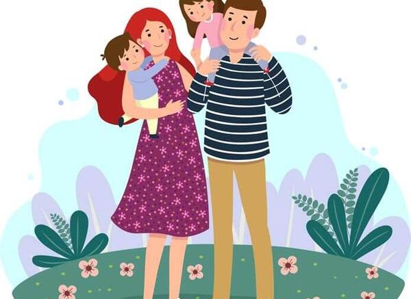 عکس دانلود وکتور خانواده