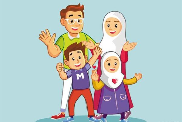 عکس دانلود وکتور خانواده