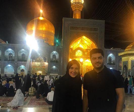 عکس سام درخشانی در مشهد
