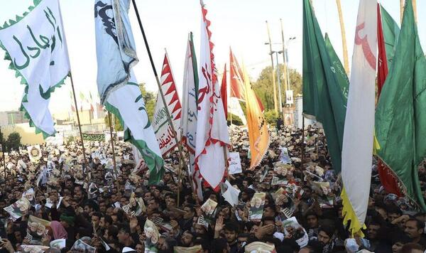 عکس پرچم عشایر عرب خوزستان