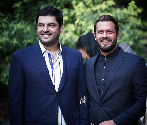 عکس پژمان بازغی و سام درخشانی
