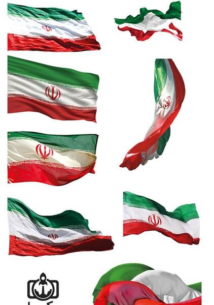 عکس لایه باز پرچم