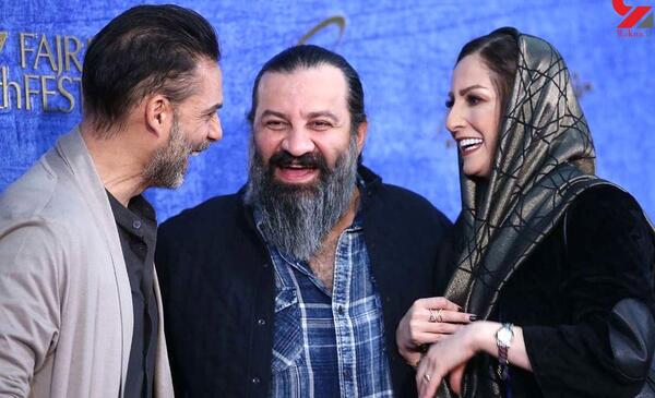 عکس مهراب قاسمخانی و شقایق دهقان