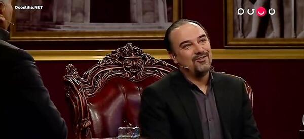 عکس برزو ارجمند در دورهمی