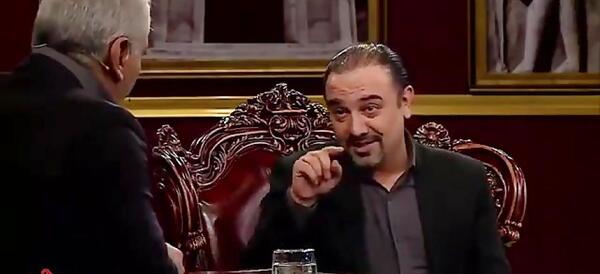 عکس برزو ارجمند در دورهمی