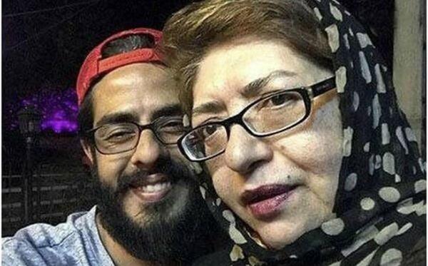 عکس خسرو شکیبایی و همسرش