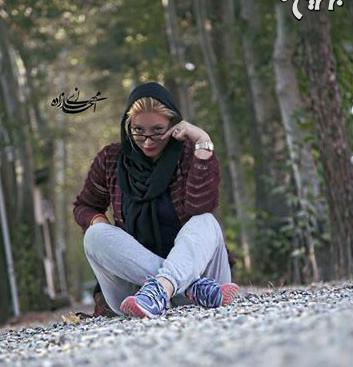 عکس فریبا نادری در اربعین