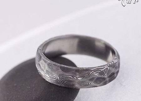 عکس حلقه مردانه ساده
