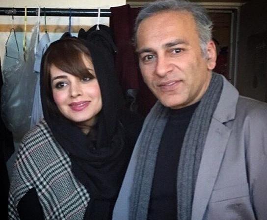 عکسهای حمیدرضا آذرنگ باهمسرش