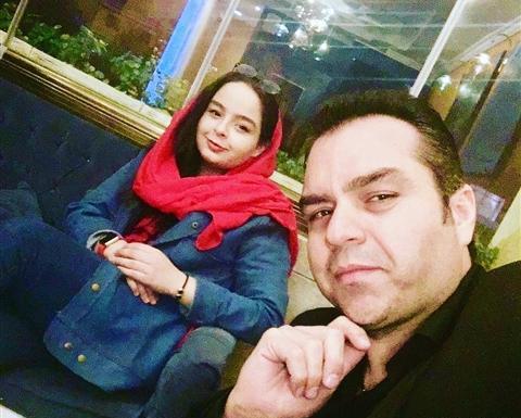 عکس شهرام قائدی و خواهرش