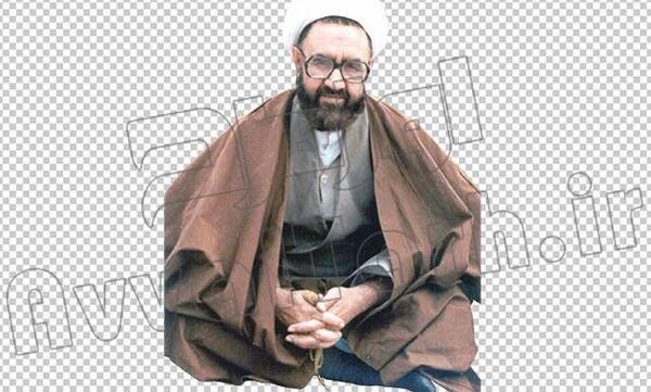 عکس شهید نشسته