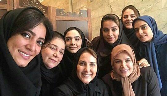 عکس ندا در سریال لحظه گرگ و میش