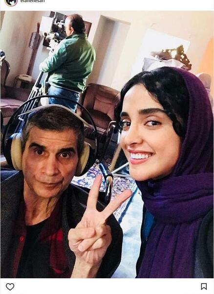 عکس سلفی الهه حصاری