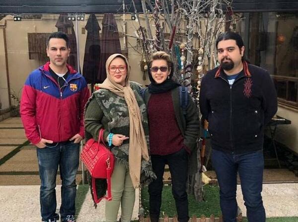 عکس بهاره رهنما در خارج از کشور
