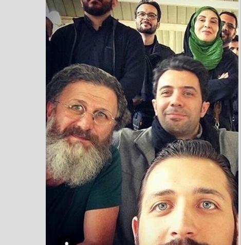 عکس افسانه بایگان در پیاده روی اربعین