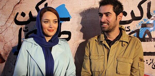عکس شهاب حسینی و طناز طباطبایی