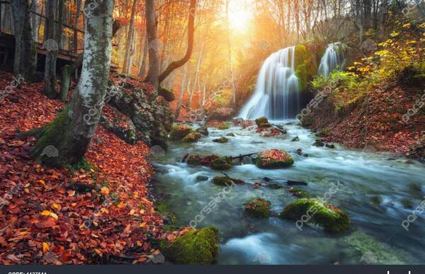 عکس پاییز کوهستان