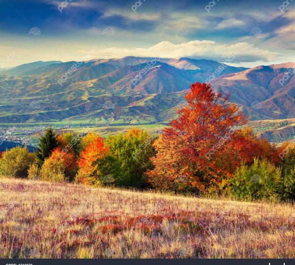 عکس پاییز کوهستان