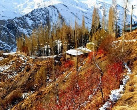 عکس پاییز کوهستان