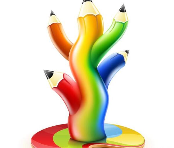 عکس وکتور مداد